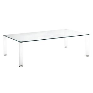Mesa rectangular Pipeline tavoli alti Glas Italia