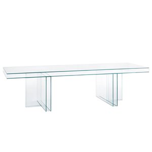 Mesa Verglas Glas Italia