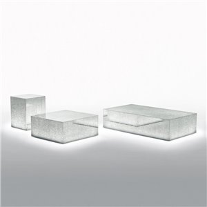 Mesa auxiliar Crack Glas Italia