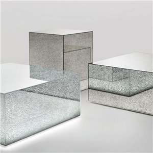 Mesa auxiliar Crack Glas Italia