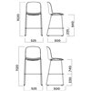 Taburete Relief Sled Infiniti