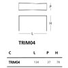 Consola Trim Glas Italia