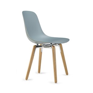 Silla Pure Loop patas madera Infiniti