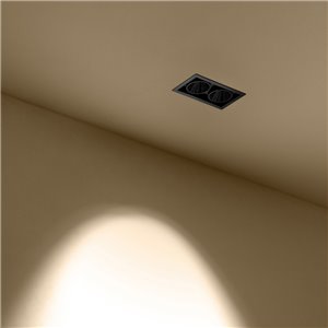 Foco empotrable Black Foster Asymmetric ArkosLight