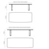 Mesa rectangular Oru Andreu World