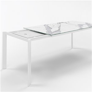 Mesa Aster Extensible Cerámica/Mármol Ingenia