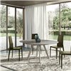 Mesa Brooklyn Redonda Extensible Cristal Ingenia