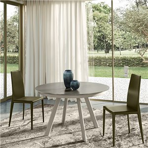 Mesa Brooklyn Redonda Cristal Ingenia