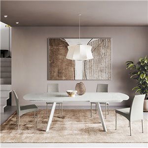 Mesa Brooklyn Redondeada Extensible Ingenia