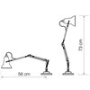 Lámpara escritorio Original 1227 Mini Anglepoise