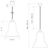 Lámparas de techo Original 1227 Brass Giant Anglepoise