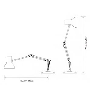Lámpara escritorio Type 75 Mini Paul Smith Anglepoise