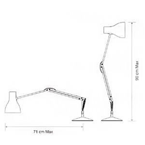 Lámpara escritorio Type 75 Paul Smith Anglepoise