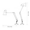 Lámpara de pie Original 1227 Giant Anglepoise