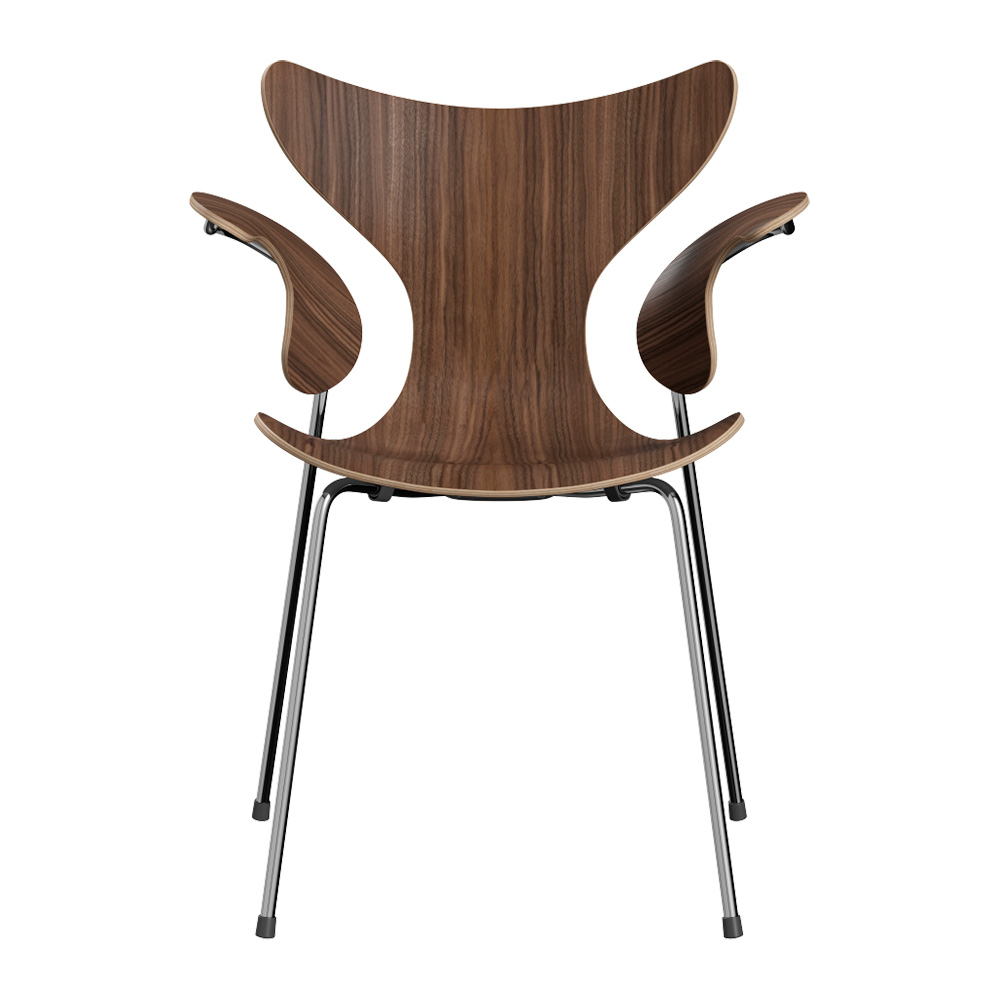 Sillón Lily madera Fritz Hansen