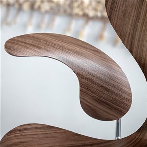 Sillón Lily madera Fritz Hansen