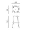 Taburete Stack Nardi