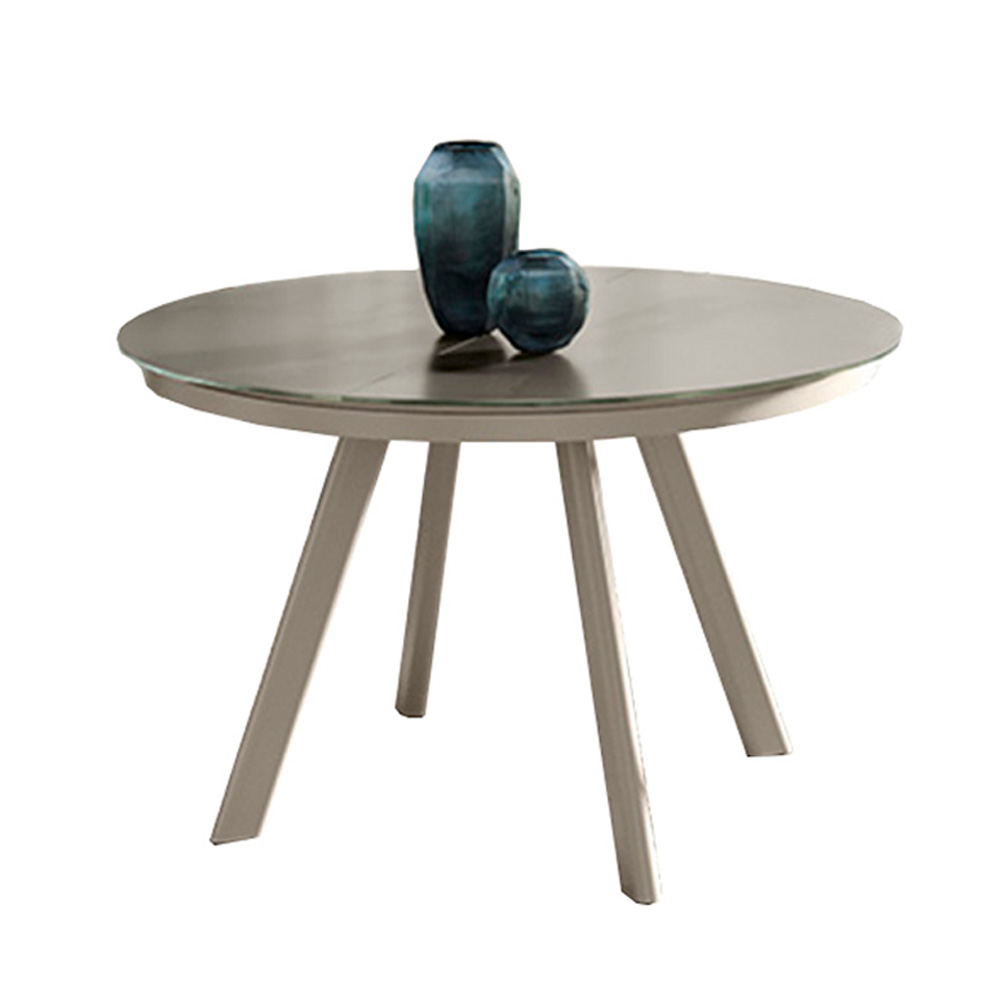 Mesa Brooklyn Redonda Cristal Ingenia