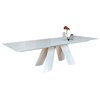 Mesa Twist Extensible Madera/Cristal Ingenia