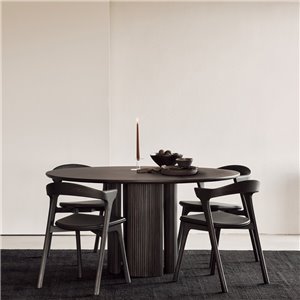 Mesa Roller Max: Caoba barnizado marrón oscuro