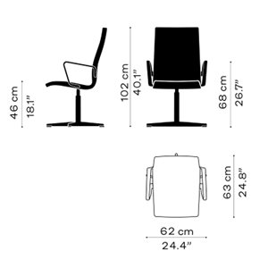 Sillón Oxford Fritz Hansen