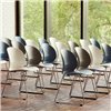 Silla N02 trineo Fritz Hansen