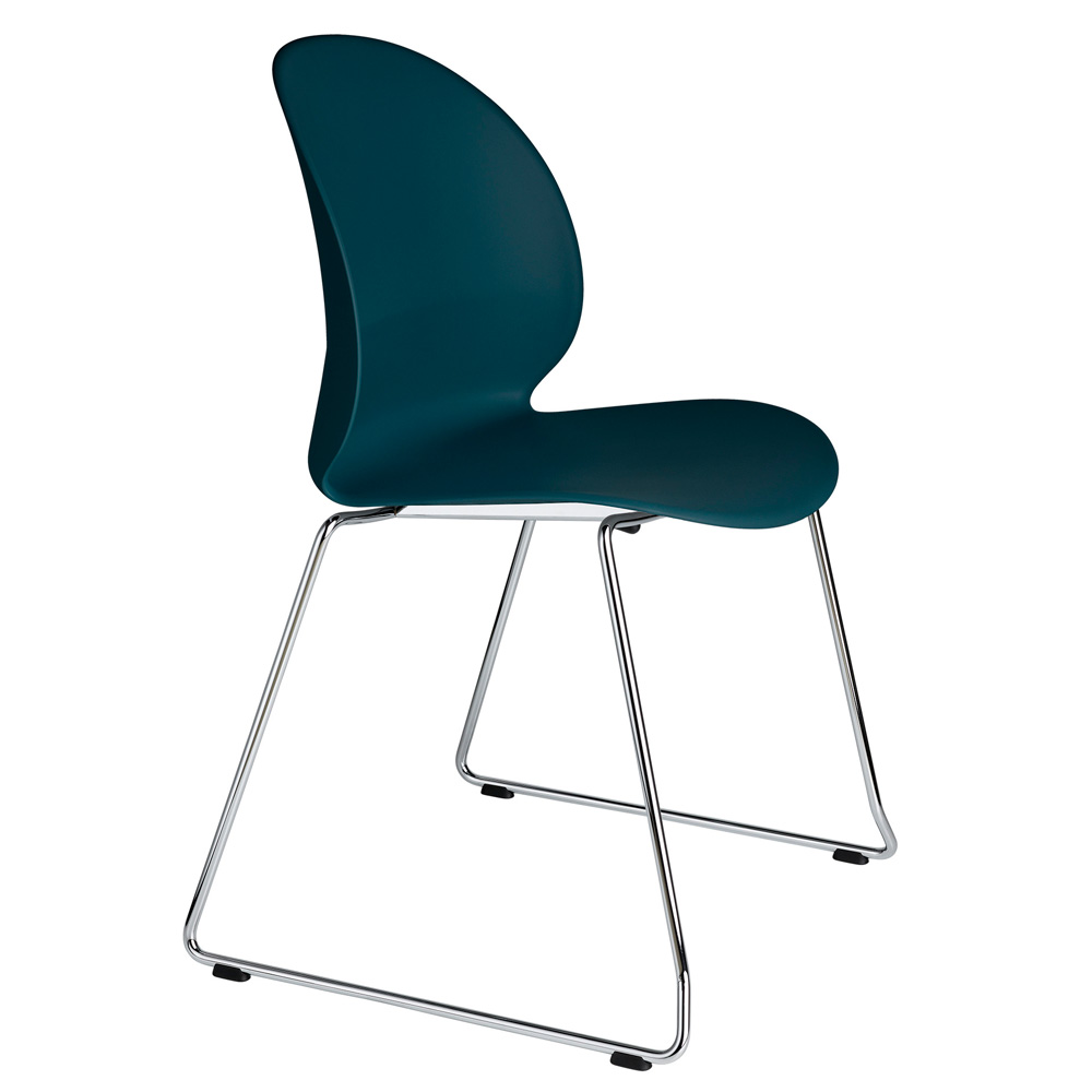 Silla N02 trineo Fritz Hansen