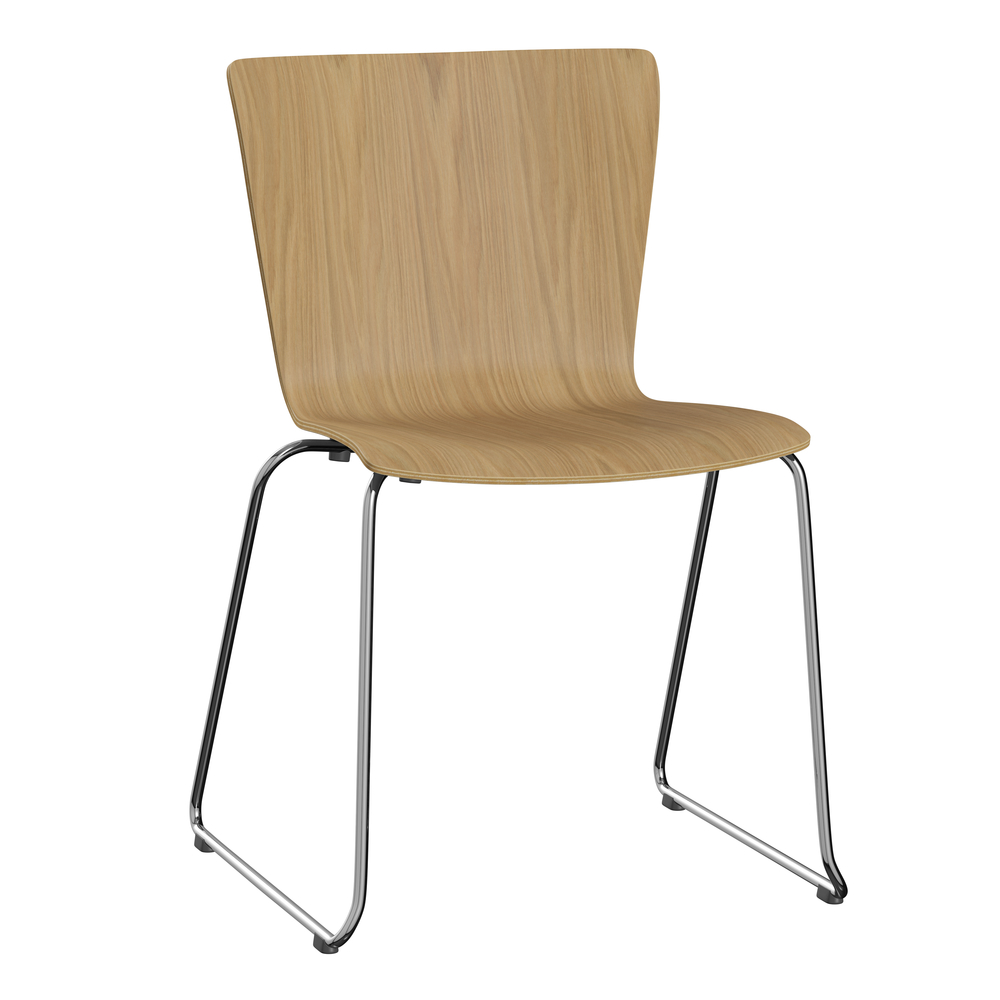 Silla Vico Duo trineo Fritz Hansen