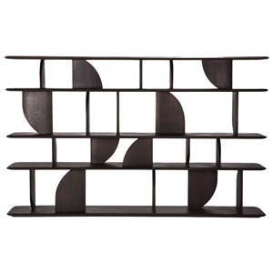 Estantería Geometric - Teca marrón