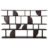 Estantería Geometric - Teca marrón