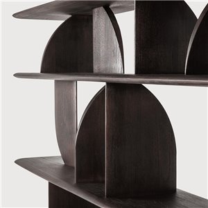 Estantería Geometric - Teca marrón