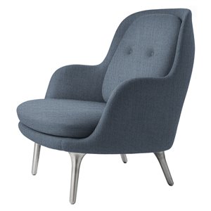 Sillón Fri patas aluminio Fritz Hansen