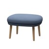 Reposapiés Fri patas madera Fritz Hansen