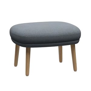 Reposapiés Fri patas madera Fritz Hansen
