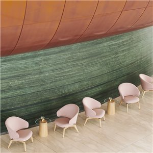 Sillón Let madera Fritz Hansen
