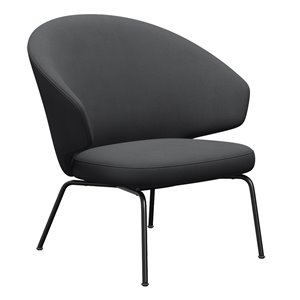 Sillón Let acero Fritz Hansen