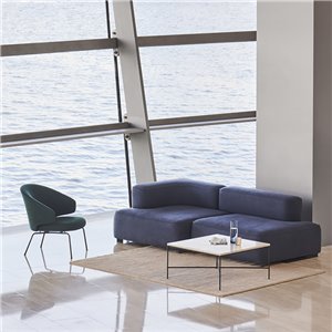 Sillón Let acero Fritz Hansen