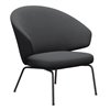 Sillón Let acero Fritz Hansen