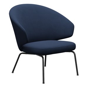Sillón Let acero Fritz Hansen