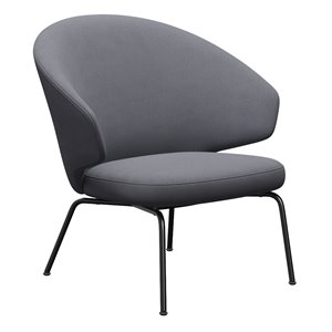 Sillón Let acero Fritz Hansen