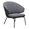 Sillón Let acero Fritz Hansen