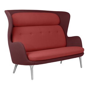 Sofá Ro patas aluminio Fritz Hansen