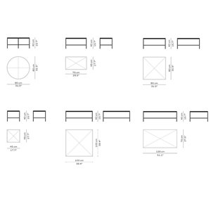 Mesa auxiliar Planner Fritz Hansen