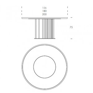 Mesa Luxo Tonin Casa