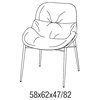 Silla Amelie Bontempi