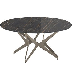 Mesa Big Round fija Ozzio Design