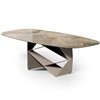Mesa Gem cerámica ovalada Ozzio Design
