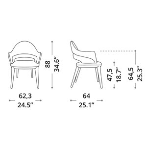 Sillón Baia Ozzio Design