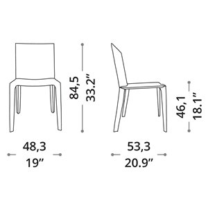 Silla Frisbee Ozzio Design