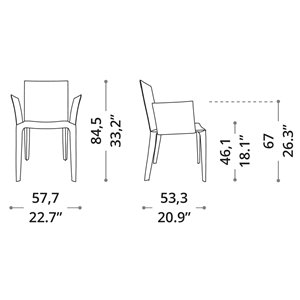 Sillón Frisbee Ozzio Design